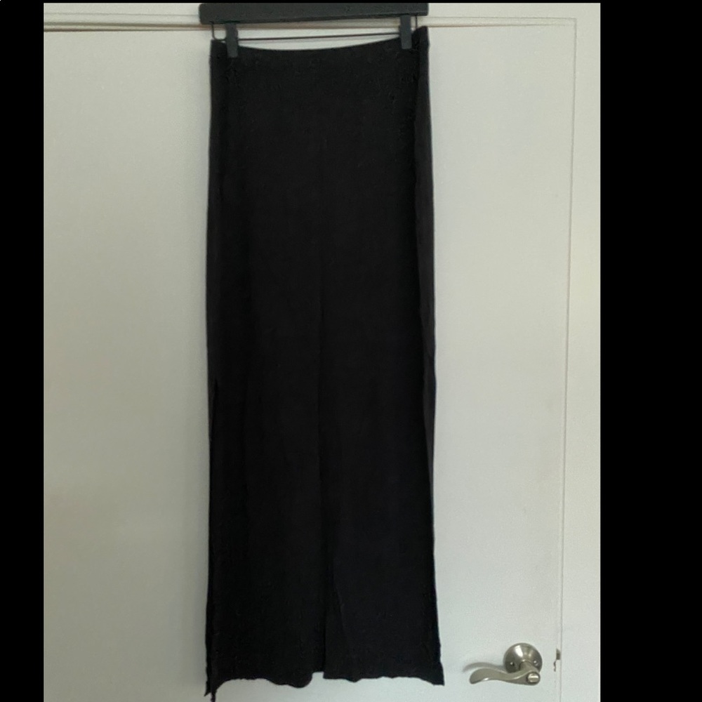 Michael Kors black maxi skirt